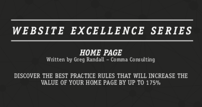 Read More about Greg Randall's new book, "Homepage Best Practice" is published