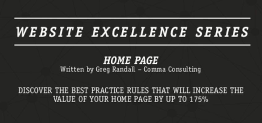 Read More about Greg Randall's new book, "Homepage Best Practice" is published