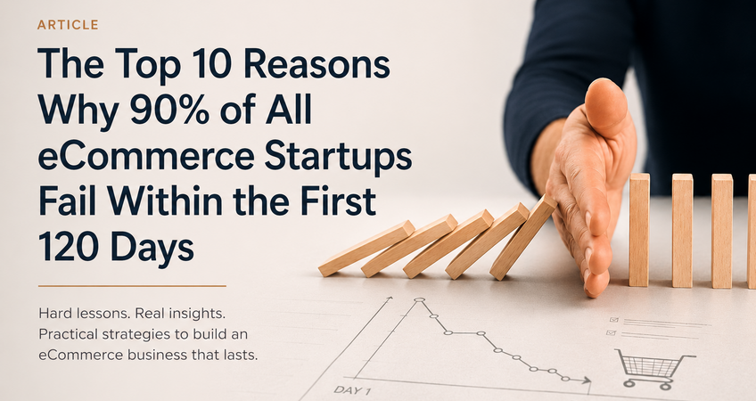 Read More about The top 10 reasons why 90% of all eCommerce startups fail within the first 120 days