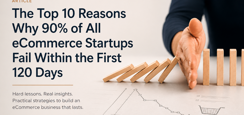 Read More about The top 10 reasons why 90% of all eCommerce startups fail within the first 120 days