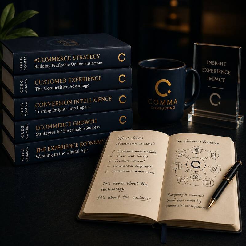 Published Author — eCommerce Strategy & Commercial Insight