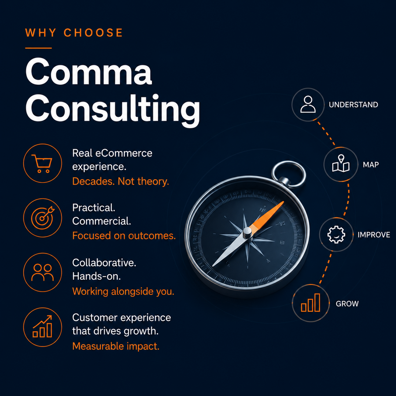 Why Choose Comma Consulting?